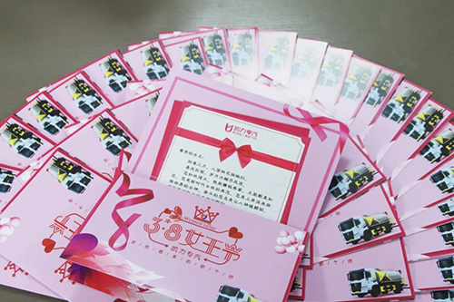 【特别报道】爱在三月天 情暖女神节 — 凯力公司给全体女神们发福利了