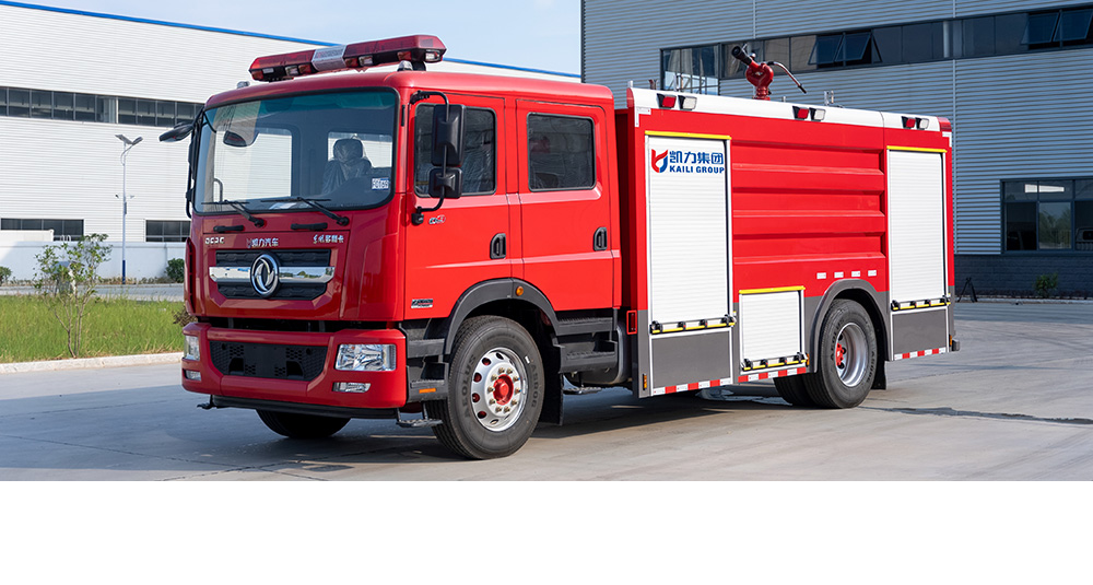 东风D9外露水罐消防车图2