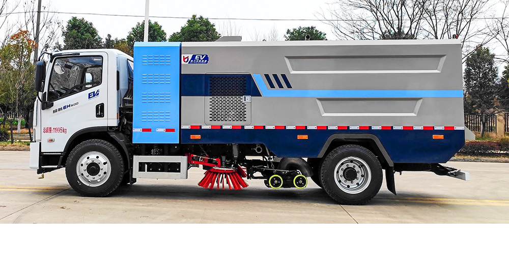 上汽跃进纯电洗扫车图6