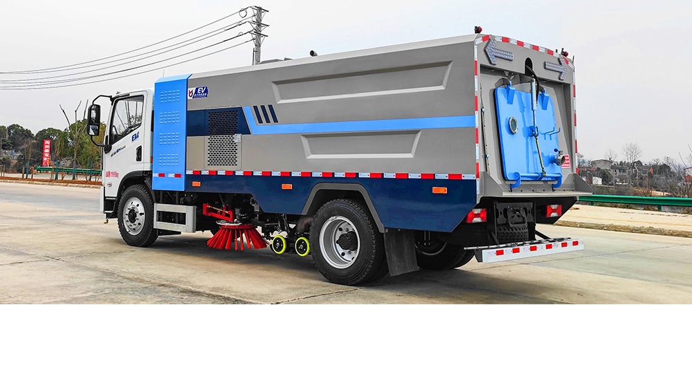 上汽跃进纯电洗扫车图4