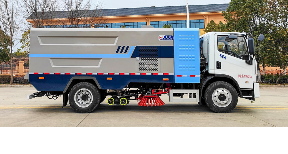 上汽跃进纯电洗扫车图5