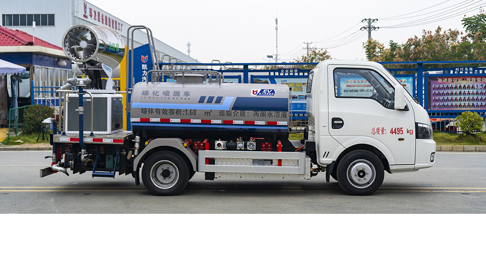 东风华神纯电绿化喷洒车图3