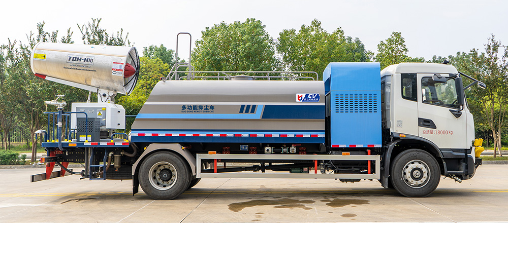 东风天锦纯电多功能抑尘车图4