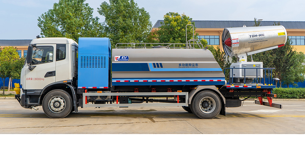 东风天锦纯电多功能抑尘车图5