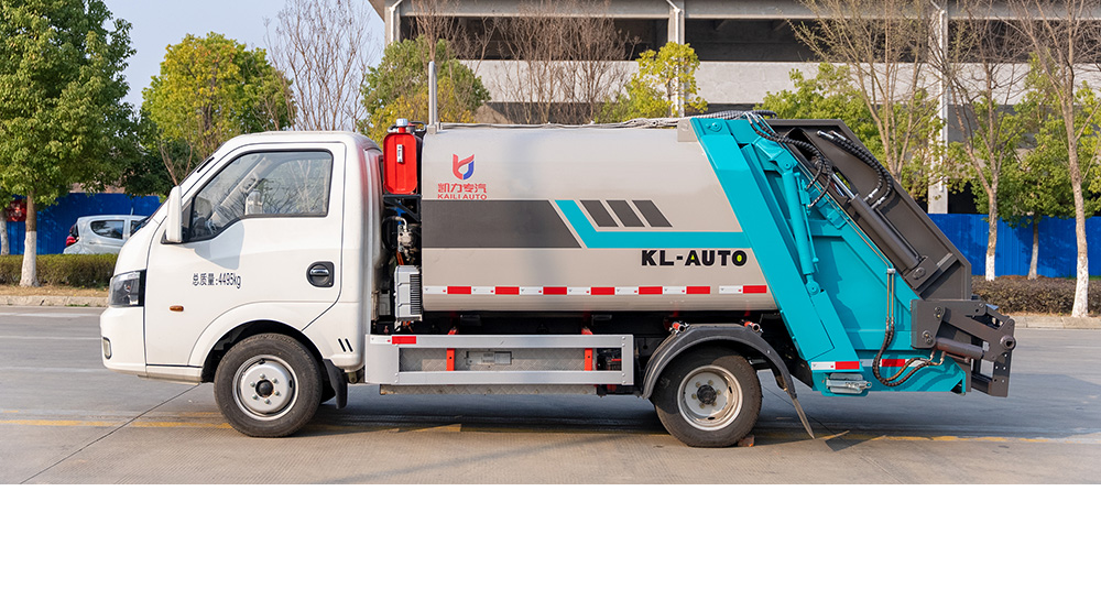 东风途逸纯电压缩式垃圾车图6