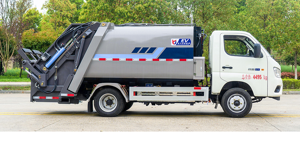 祥菱M2纯电动压缩式垃圾车图5