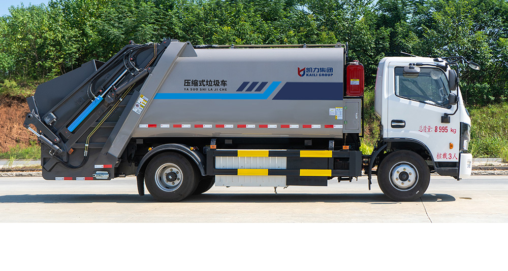 东风凯普特纯电压缩式垃圾车图3