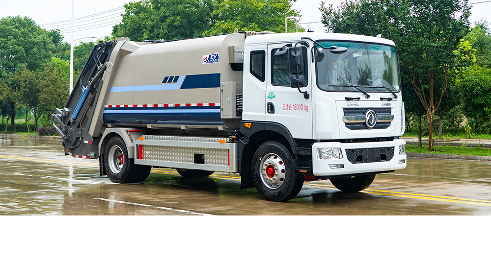 东风D9纯电压缩式垃圾车图1