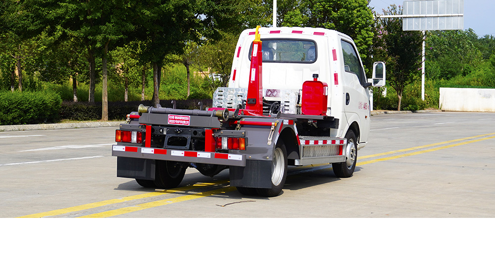 东风华神纯电车厢可卸式垃圾车图5