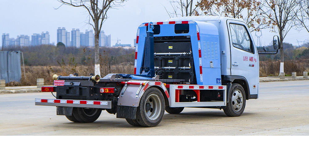 福田领航S1纯电车厢可卸式垃圾车图5