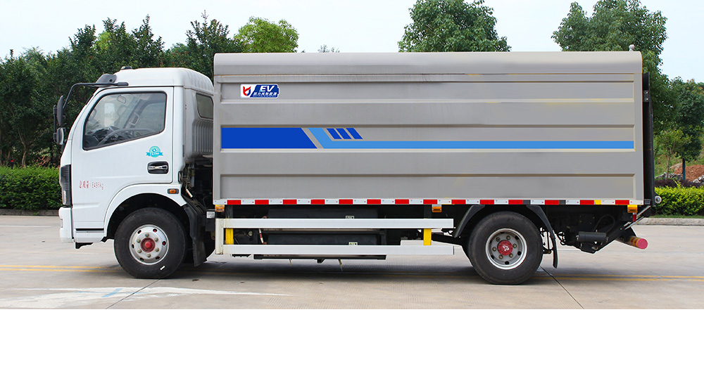 东风凯普特纯电密封式桶装垃圾车图3