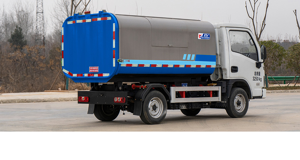 上汽跃进纯电自卸式垃圾车图5