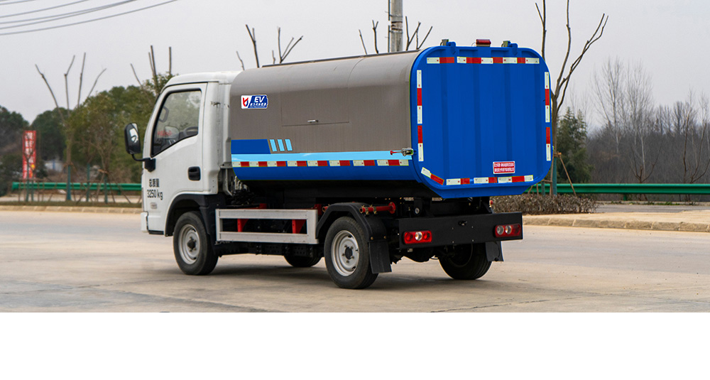 上汽跃进纯电自卸式垃圾车图6