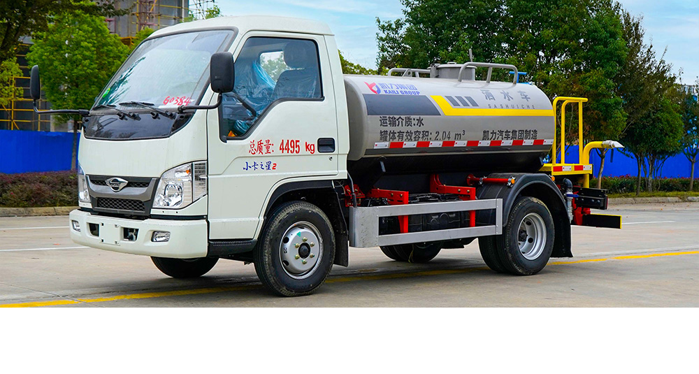 福田小卡之星2洒水车图2