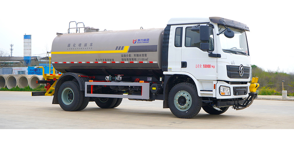 陕汽德龙L3000洒水车图1