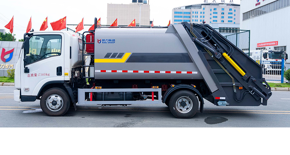 柳汽乘龙L2压缩式垃圾车图7