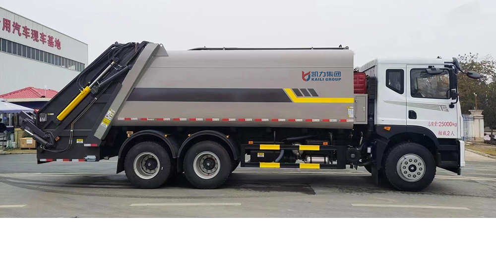 华神T5压缩式垃圾车图5
