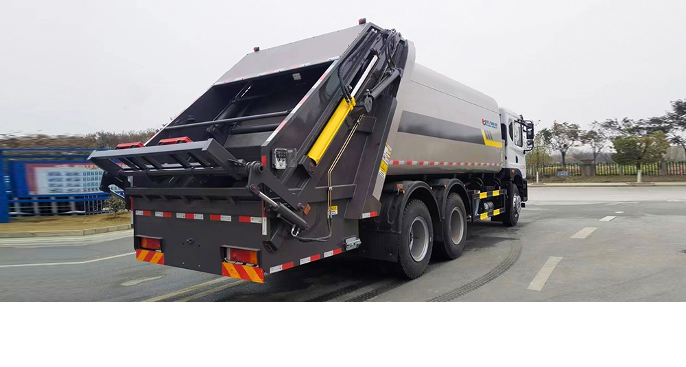 华神T5压缩式垃圾车图3