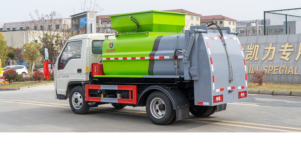 福田小卡之星3餐厨式垃圾车图6