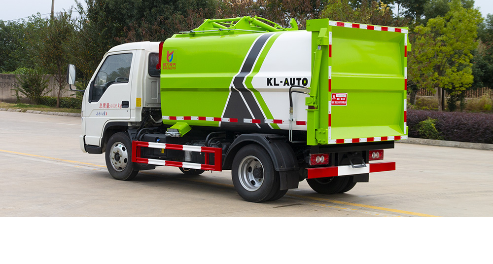 福田小卡之星3侧装压缩垃圾车图6