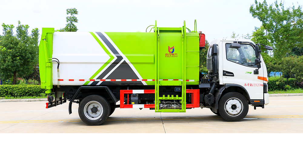 江淮侧装压缩垃圾车图3