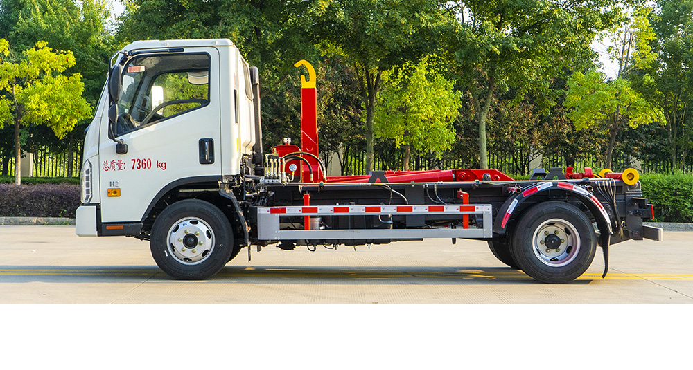 福田H2重载车厢可卸式垃圾车图6