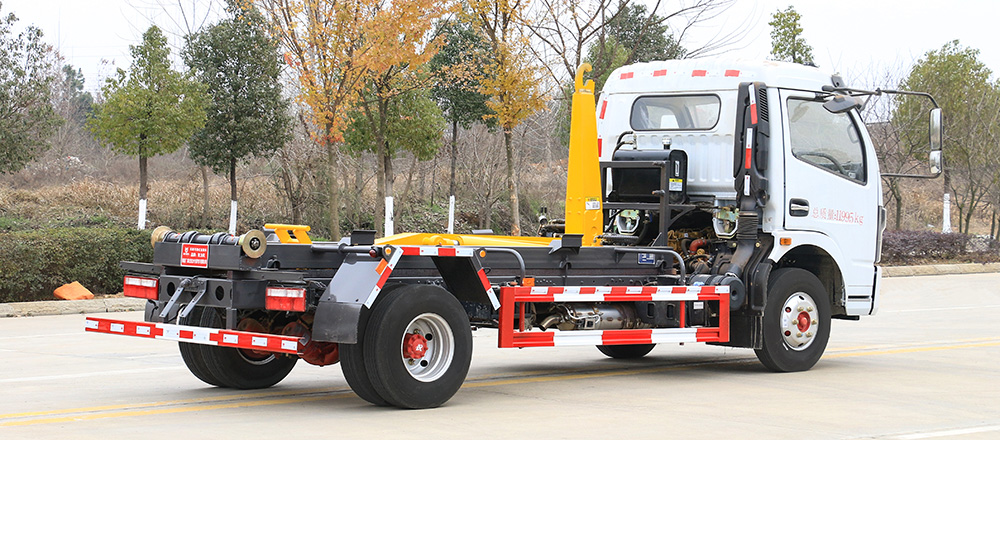 大多利卡10吨车厢可卸式垃圾车图3