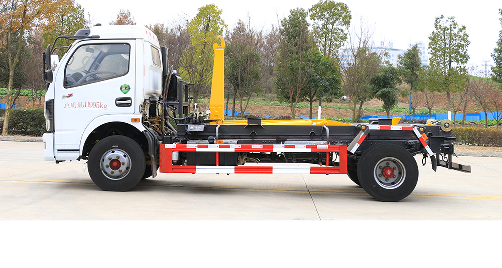 大多利卡10吨车厢可卸式垃圾车图4