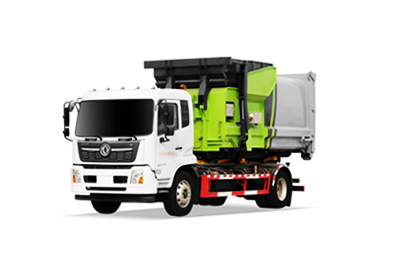 东风天锦车厢可卸式垃圾车