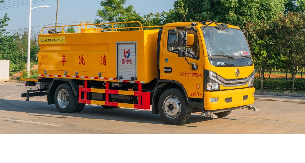 东风多利卡高压清洗车图1