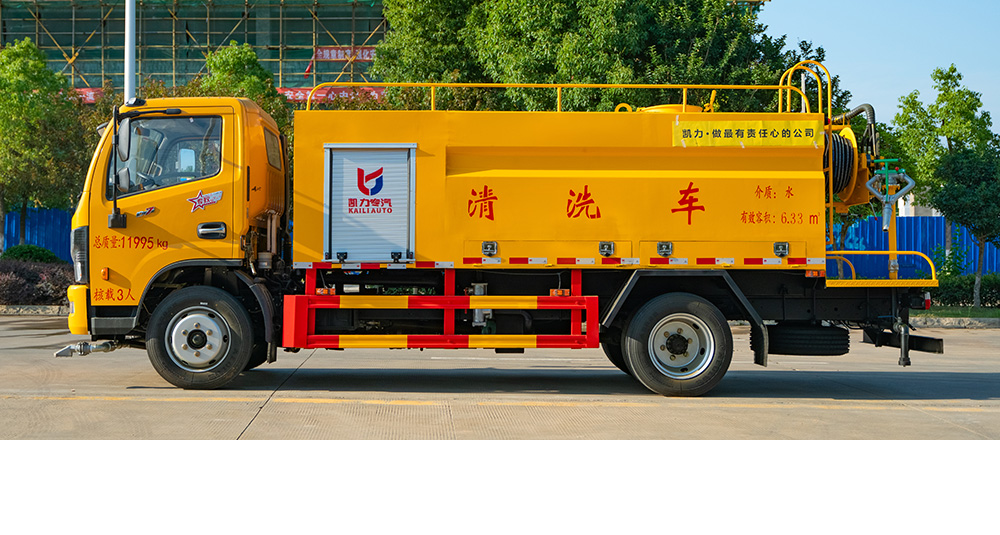 东风多利卡高压清洗车图4