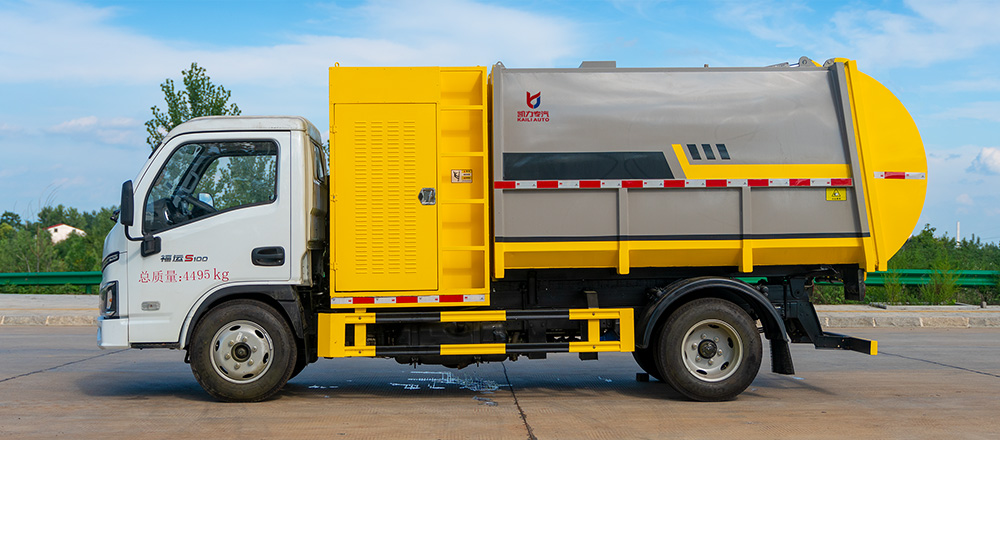 上汽轻卡物料粉碎车图4