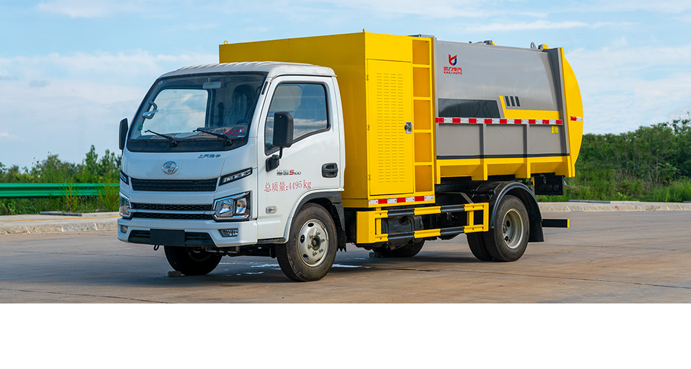 上汽轻卡物料粉碎车图2