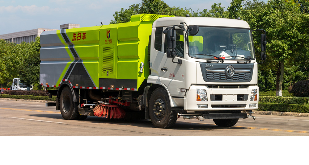 东风天锦洗扫车图1