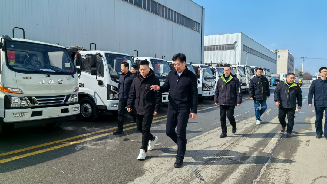 【专汽新闻】送祝福,鼓干劲,助胜“开门红”——高新区领导莅临凯力集团新春走访慰问